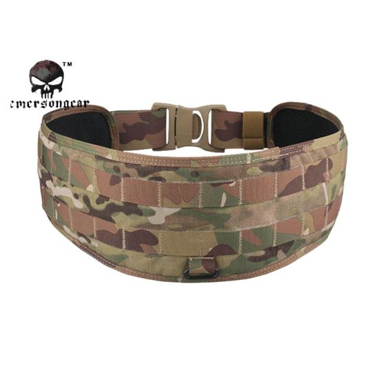 Modular molle tactical belt multicam