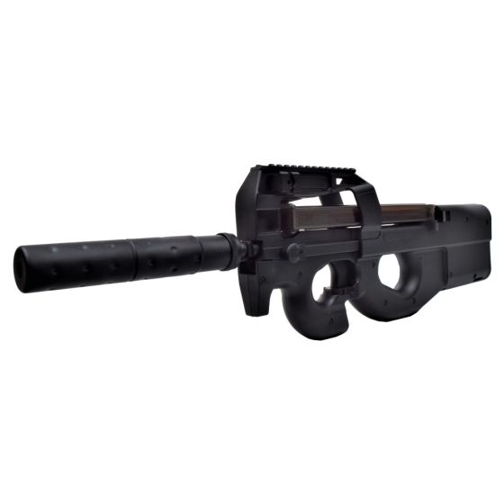 ELECTRIC RIFLE P90 SILENCER VERSION BLACK CYMA