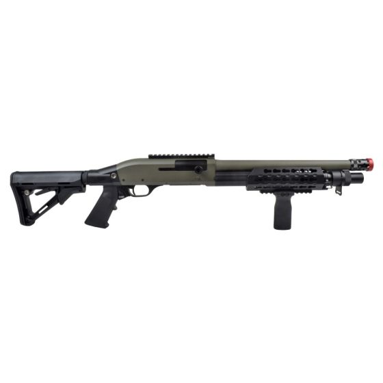 Fucile a Pompa 366 Keymod 3 colpi Metallo Tan + Impugnatura Cyma