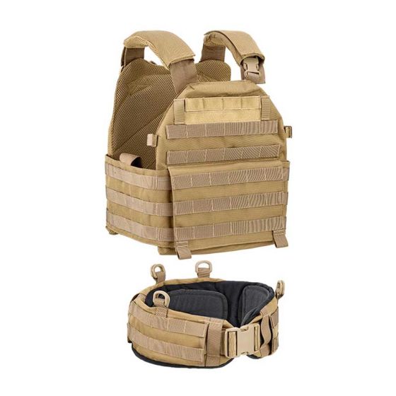 Tactical vest carrier coyote defcon 5 d5-bav13-ct