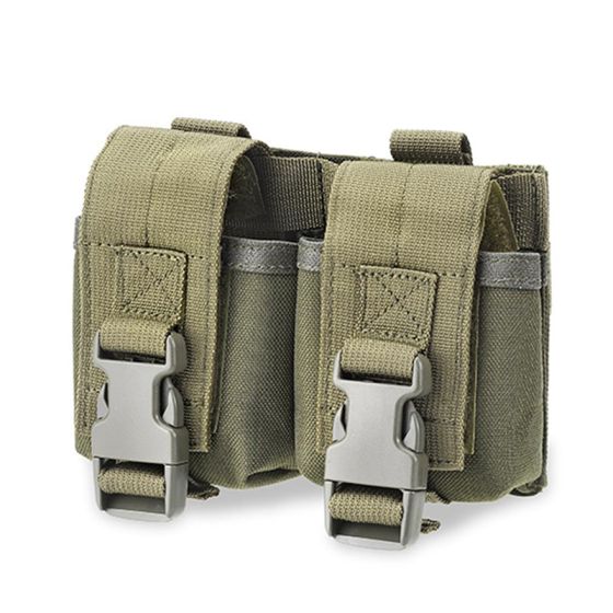 Double Grenade Pouch - Olive Drab "Green" - DEFCON 5 (D5-GP02 OD)