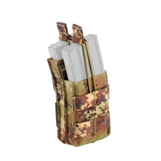 Double Quick-release magazine pocket for M4 - Italian Vegetation - DEFCON 5 (D5-M4OS VI)