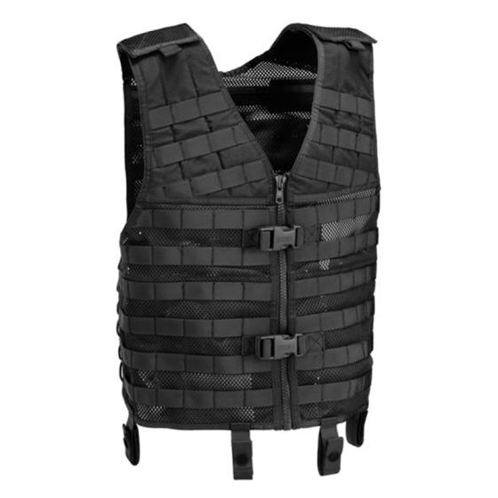 Tactical vest MOLLE - Black - DEFCON 5 (D5-MV01 B)