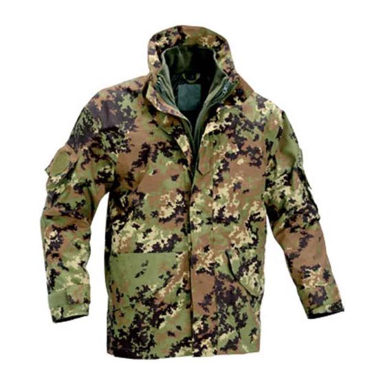 Parka Over Jacket  III italian camo Defcon5