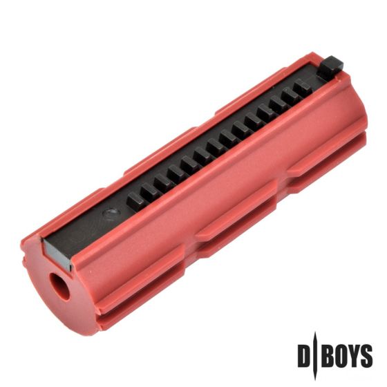 Nylon Fiber Piston with D | Boys Red Steel Teeth