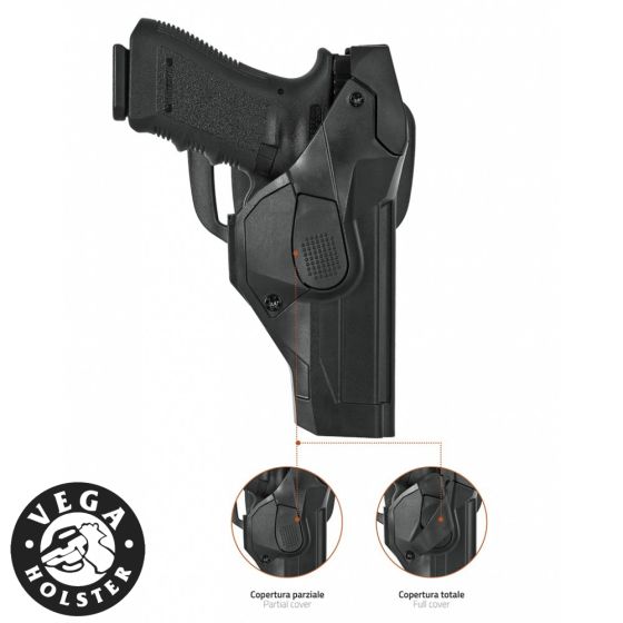 Fondina DUTY CAMA LEV.III  per pistole Beretta APX - Nero - Vega Holster (DCH880N)