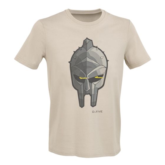 T-Shirt con Elmo da Gladiatore - Sfondo Desert Dust - Defcon 5 (DF5-TFL03 DD)