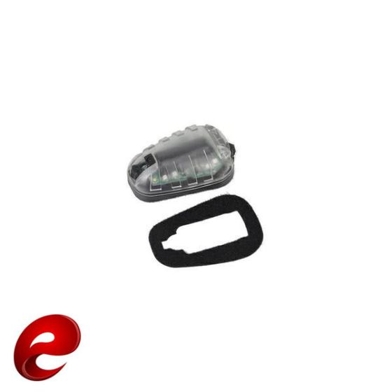 Signal light for helmet - Led Green/White - Element (EL-EX433BV)