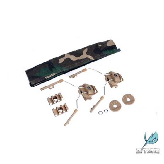 Kit adattatori cuffie COMTAC I e COMTAC II per elmetti  - Z-Tactical