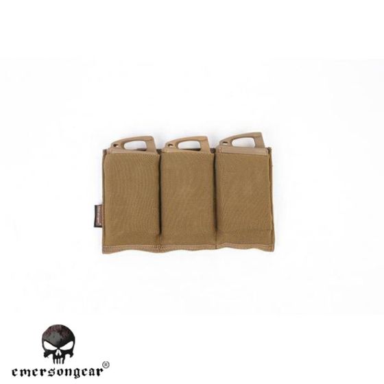 Triple Pocket Tactical Duty Gear - Coyote Brown "Tan" - Emerson (EM2388CB)