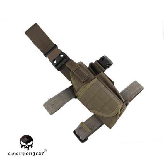 Thigh Holster Tornado Universal Dextrosed Foliage Green Emerson