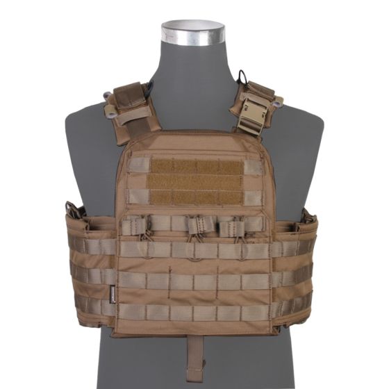 Tactical vest Gilet tattico  500D coyote brown Emersongear