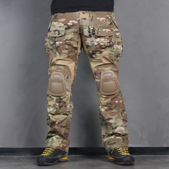 Pantaloni Tattici G3 con Ginocchiere - Multicam - Emerson (EM9351MC)