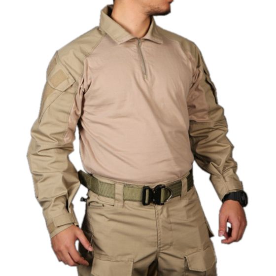 Maglietta tattica g3 combat kakhi emerson (em9422kh)