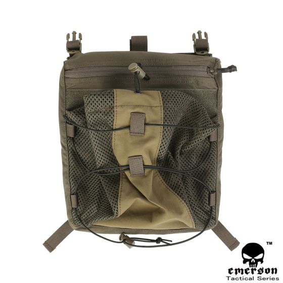 Bungee Helmet Backpack for 420 Tactical Vest / Tactical Vest - Ranger Green - EmersonGear