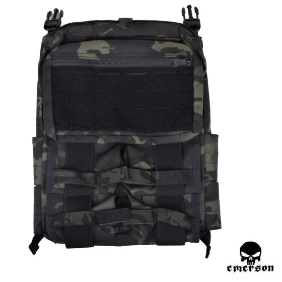Tactical Panel for Tactical Vest 420 - 500D - Multicam Black - EmersonGear