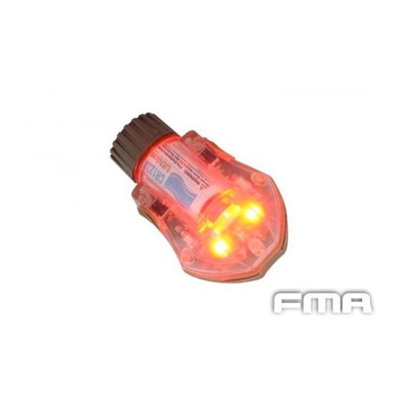 Signal light TAN / RED Manta Strobe Style Element EL-EX262TR