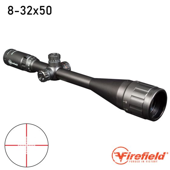 Ottica Firefield® Tactical 8-32x50AO IR Riflescope Mil-Dot - Tubo 1""