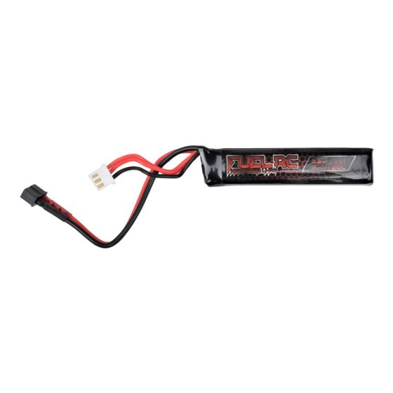 Batteria Lipo LI-PO 7.4V X 550mAH 20C MINI DEAN  per pistole elettriche SERIE  (UP)