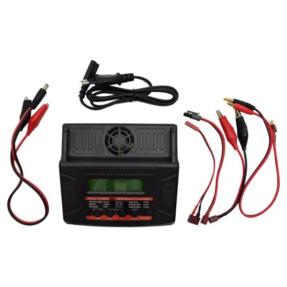 CARICA BATTERIE PROFESSIONALE LI-IONLI-PO/LI-FE/LI-HV/NI-CD/