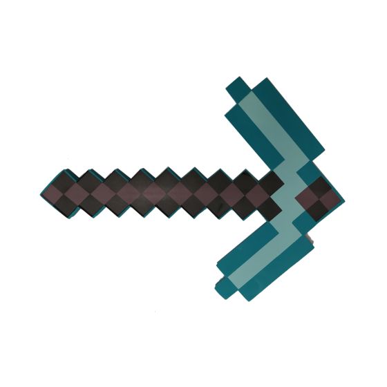 Diamond pick from the Minecraft video game (FM002)