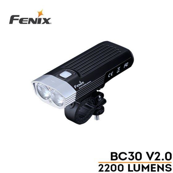 Torcia Fenix BC30 V2.0 per Bicicletta Bike con Remoto Lumens 2200 