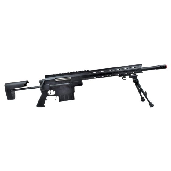 Fucile Sniper Bolt Action a Molla VANQUISH 3202 Full Metal - Nero - NEMESIS ARMS