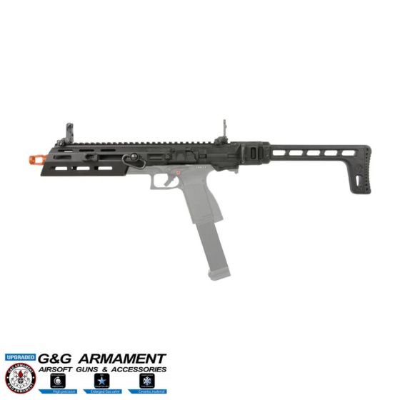 Kit Conversione SMC9 Nero Full Metal Scarrellante per GTP9 Nero G&G