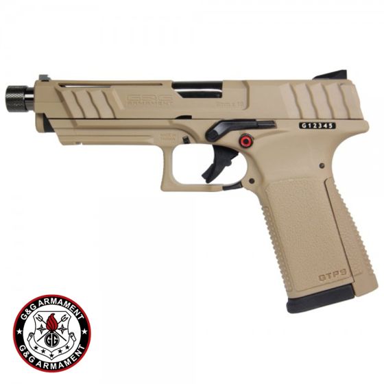 Pistola GTP 9 scarrellante a gas desert G&G (GAS-GPM-TP9-DBB-UCM)