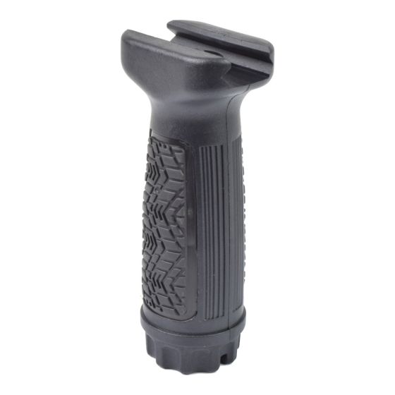 Impugnatura Verticale antiscivolo per Slitte 20mm - Nero   BATTLEAXE