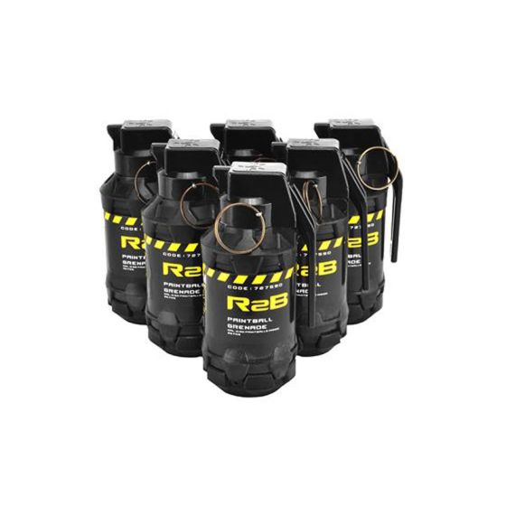 Set of 6 granades r2b evo sound-flash-bbs t.g.i