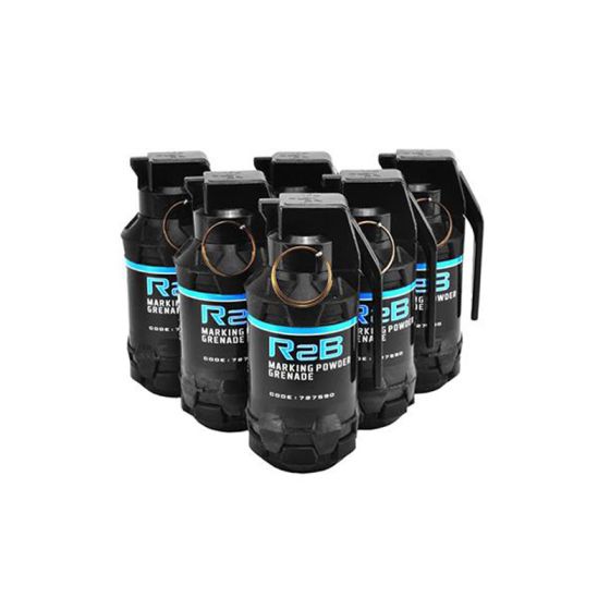 Set of 6 granades r2bm evo sound-flash-bbs t.g.i