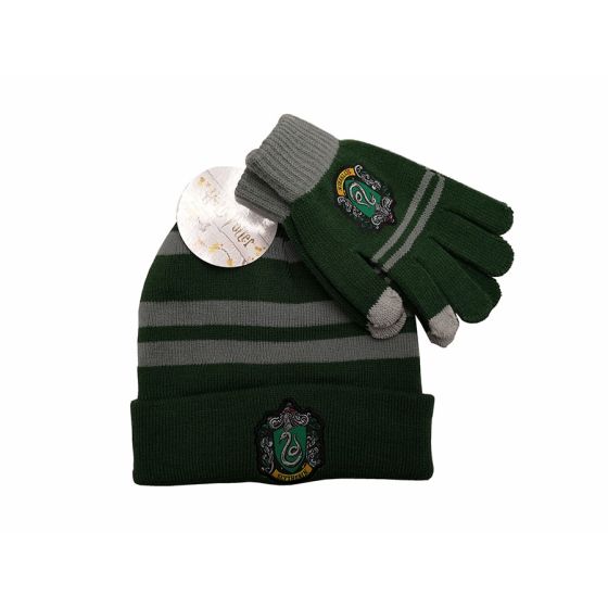 Harry Potter Set Guanti -Cappello Casata serpeverde By Warner Bros
