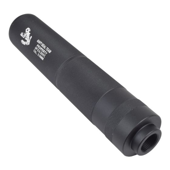 Silenziatore 155x30mm - Nero  TIPO A (CYMA)  NAVY SEAL TEAM
