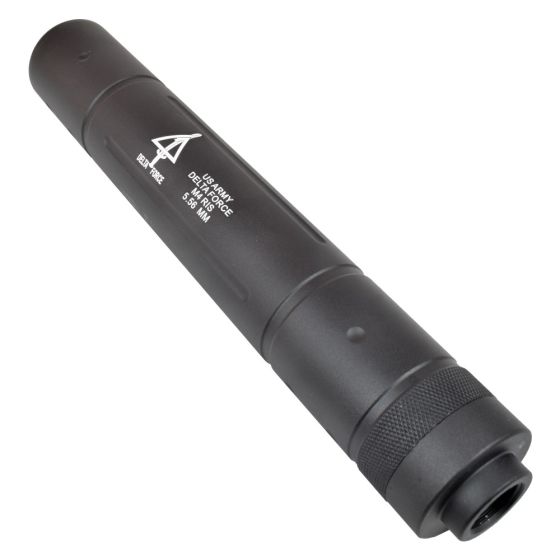 Silenziatore 195x30mm - Nero  TIPO E  (CYMA)  DELTA FORCE