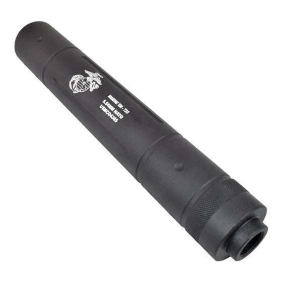 195x30mm Silencer - Black - CYMA