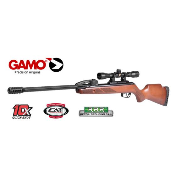 Carabina FAST SHOT 10x 4,5 corpo in legno Gamo (VENDITA SOLO IN NEGOZIO) 