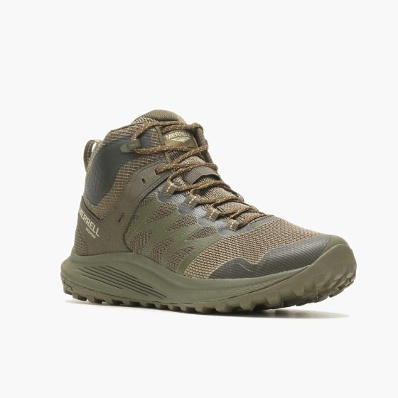 Anfibio Nova 3 Tactical Mid WP  verdi  MERRELL 