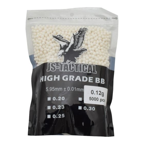 Pallini High Grade 0.12gr Bianchi 600g  5000 bbs Js Tactical