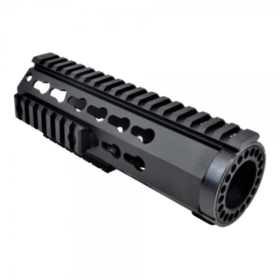 7-inch Keymod handguard, upper slide, 3 additional removable slides for M4 and compatible (JS-FL7K)