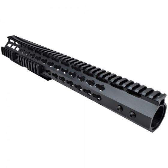 15-inch Slim Keymod handguard, upper slide, 6 additional removable slides for M4 and compatible (JS-KM15)
