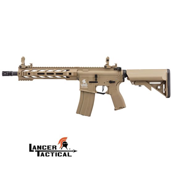 Electric Rifle M4 Hybrid 10 "LT-25 ETU Tan Lancer Tactical (LK9026)