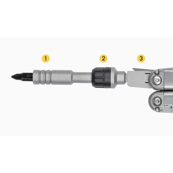 RATCHET MAGNETIC DRIVER Insert holder extension Leatherman