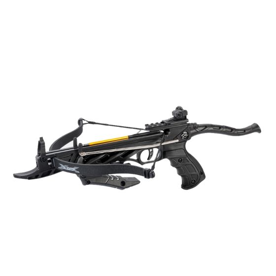 Crossbow Gun Alligator TCS1 - Black - 80 # Pounds - 185 FPS - Man Kung (MK-TCS1B)