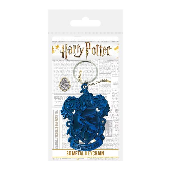 Harry Potter Ravenclaw coat of arms metal keychain