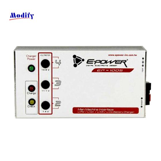 Caricabatterie digitale E-POWER LI-PO Modify