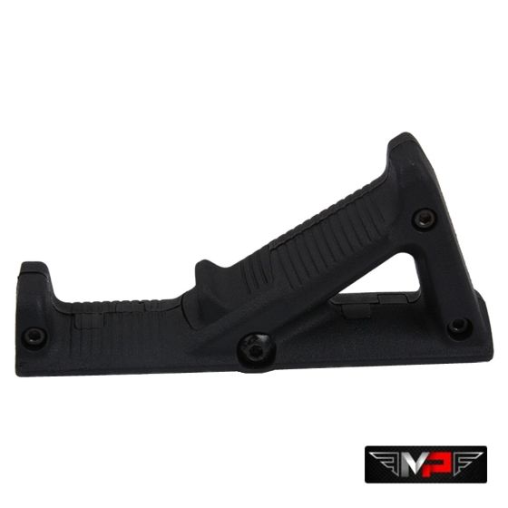 Impugnatura Angolata Ver.2 per Slitta 20/22 mm - Polimero - Nero - MP