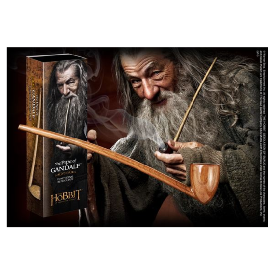 Riproduzione Della Pipa di Gandalf  Dal Signore degli Anelli By Noble Collection NN1233.85