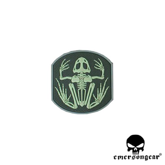 Patch in PVC Skeleton Frog Ver.3 Verde Emerson Gea
