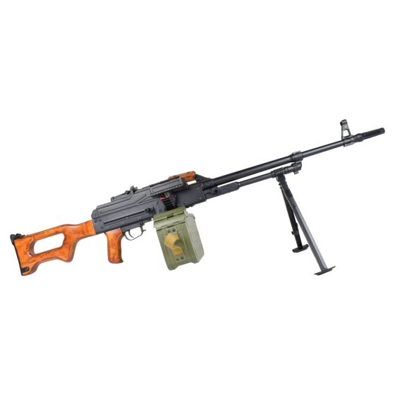 Electric rifle PKM black and real wood  A&K  